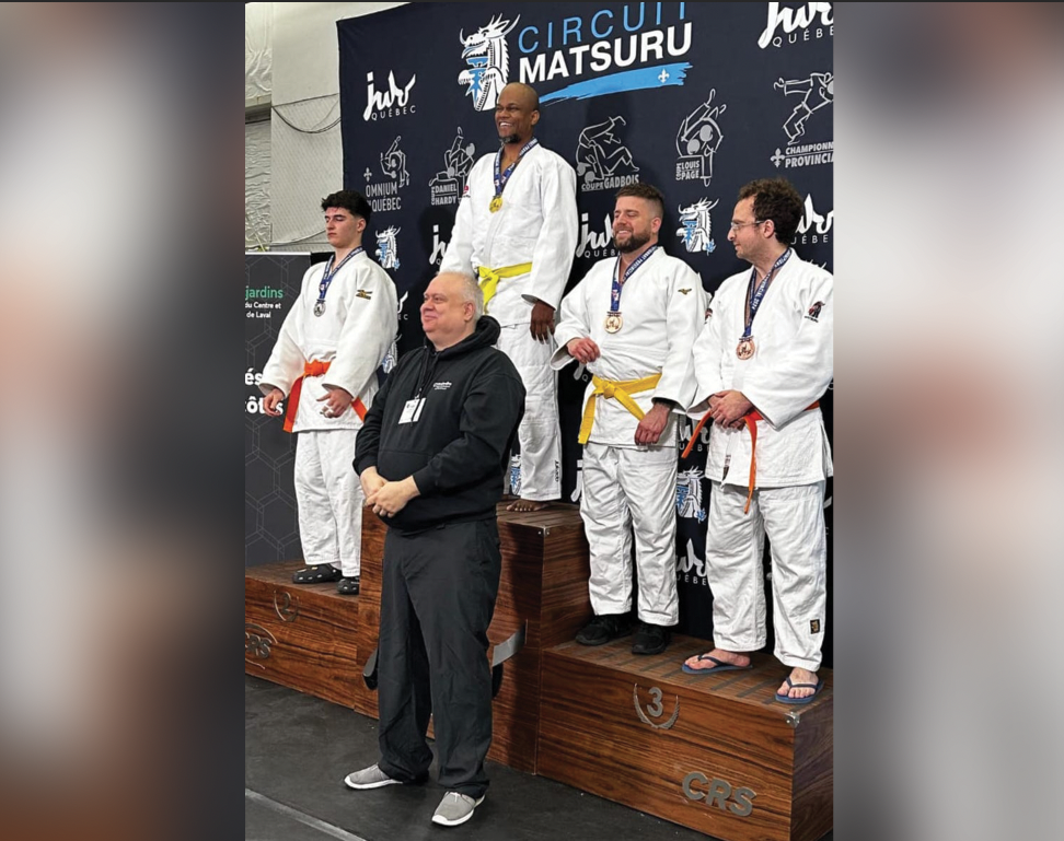 Vladimyr Mathieu, un joueur de ping-pong devient champion de judo